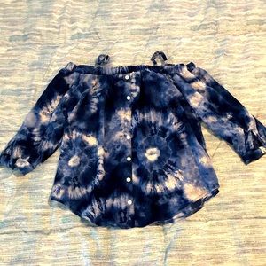 EUC Girls Cold Shoulder Top